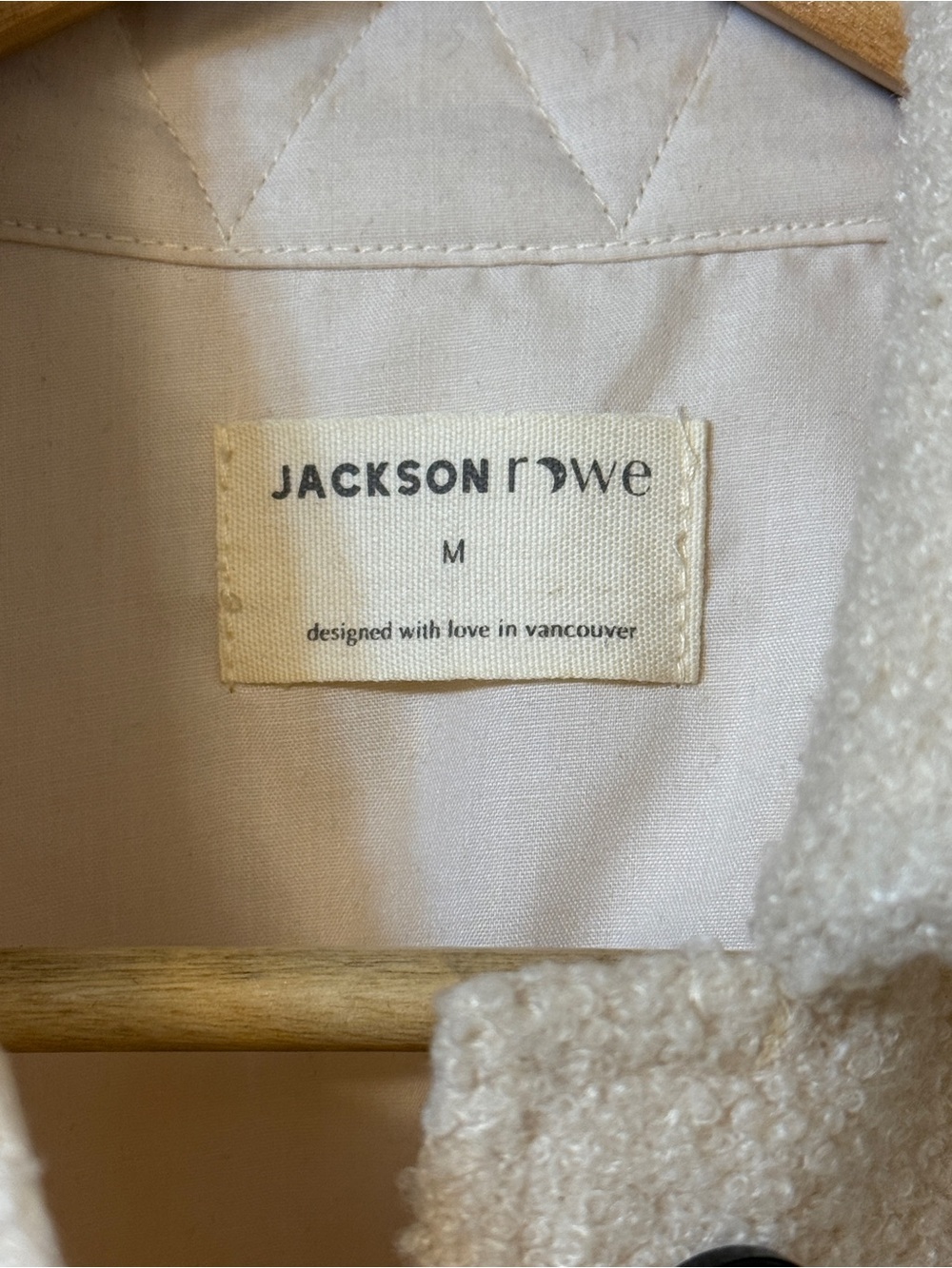 Jackson Rowe Panamint Jacket Cream Medium - Picture 6 of 11